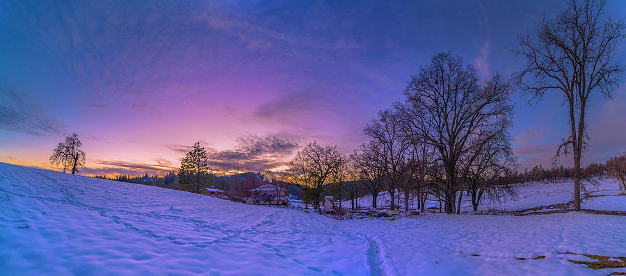 Panorama Photograph - Winter Panorama by Jonathan Hansen Panorama Photograph - Winter Panorama by Jonathan Hansen