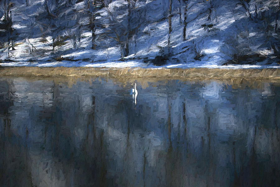 Winter Peacefulness Painted by Karen Silvestri Winter Peacefulness Painted by Karen Silvestri