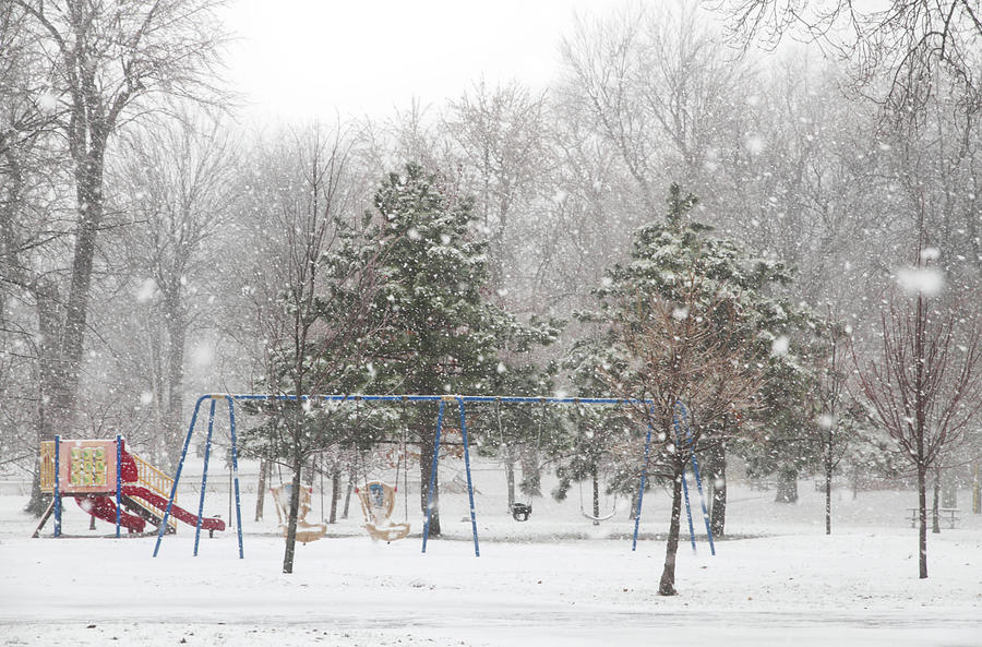 Winter Playground Photograph by Ericferguson