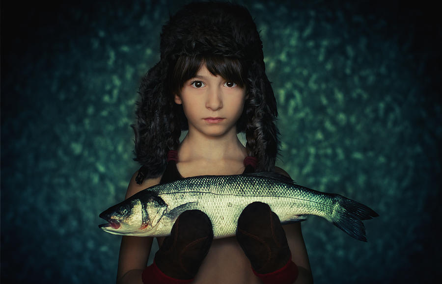Winter Portrait Of A Fish Photograph by Svetlana Bekyarova