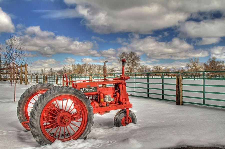 Transportation Photograph - Winter Repose by Donna Kennedy