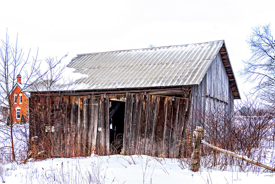 Winter Shed Photograph