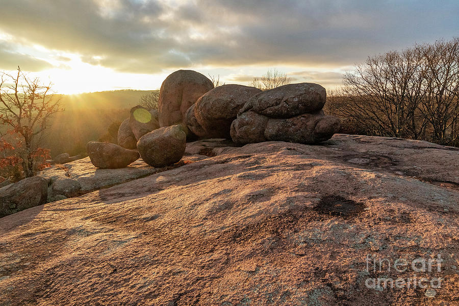 Winter Solstice at Elephant Rocks Photograph by Garry McMichael