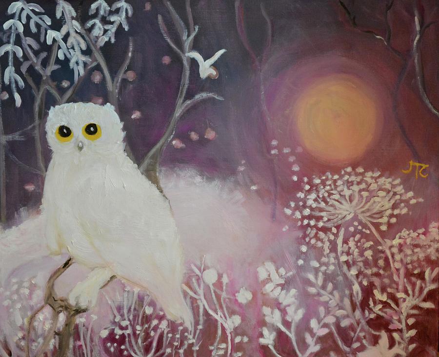 Winter Solstice Painting by Julie Todd-Cundiff