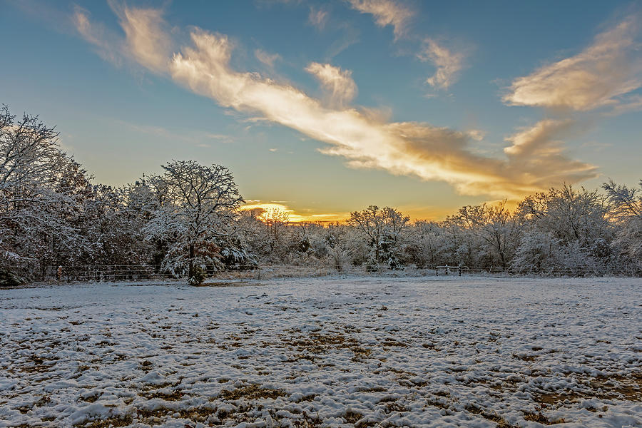 Winter Sunrise Photograph by Doug Long