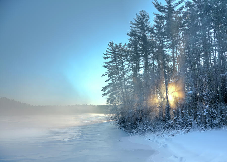 Winter Sunrise Photograph by Drnadig