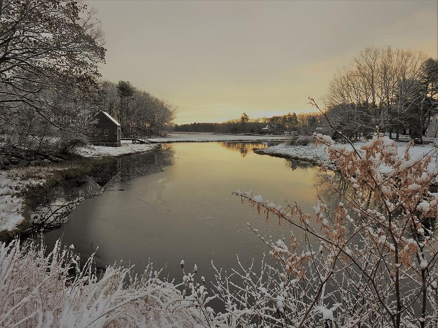 Winter Sunrise Photograph by Elaine Franklin