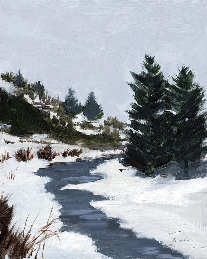 Winter Trails Painting by Pamela Munger Winter Trails Painting by Pamela Munger