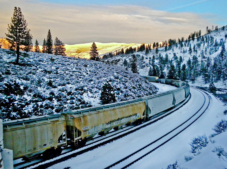 Winter Train Photograph by Neil Pankler