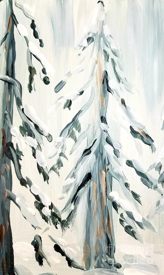 Winter Trees #4 by Maria Langgle Winter Trees #4 by Maria Langgle