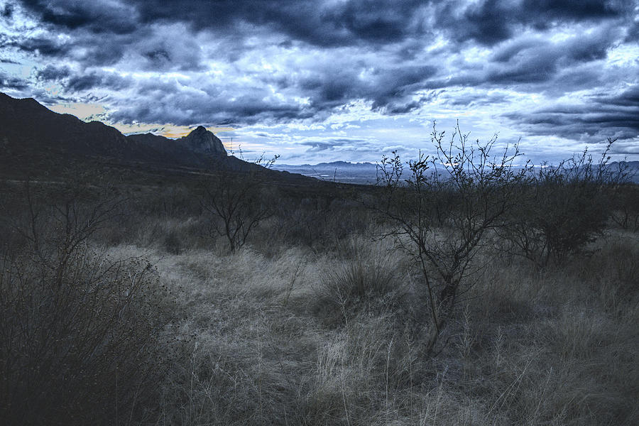 Winter twilight moods, southern Arizona Photograph by Chance Kafka