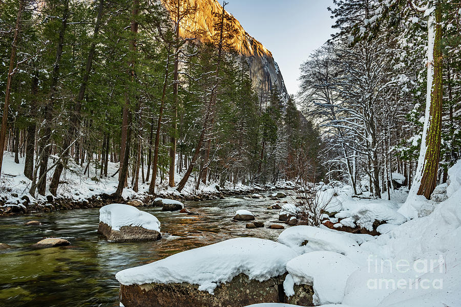 Winter Views Of Spectacular Yosemite National Park Photograph