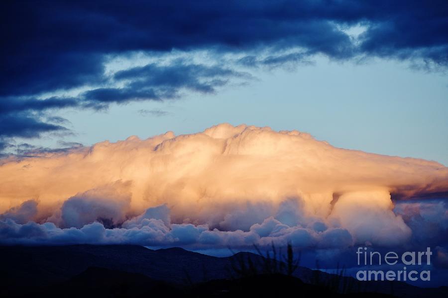 Winter Wonder Clouds Photograph by Janet Marie