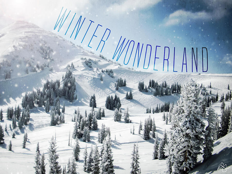 Winter Mixed Media - Winter Wonderland by Kimberly Glover