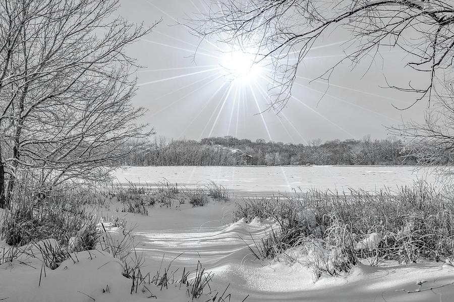 Winter Wonderland at Purgatory Creek Photograph by Susan Rydberg
