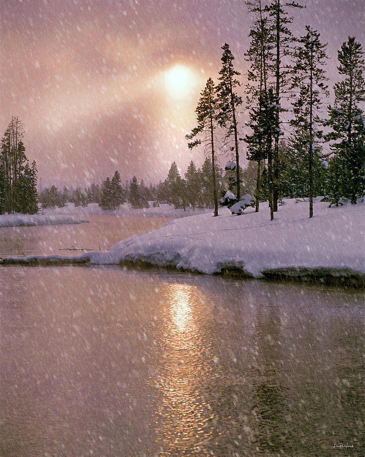 Winter Photograph - Winters Light by Leland D Howard