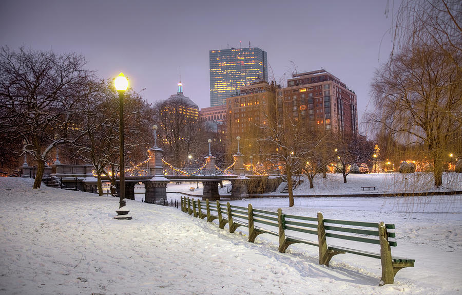 Wintertime In Boston Photograph by Denistangneyjr