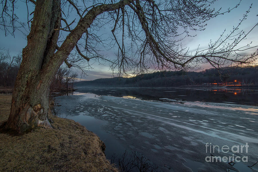 Wintery Icy St. Croix River Photograph