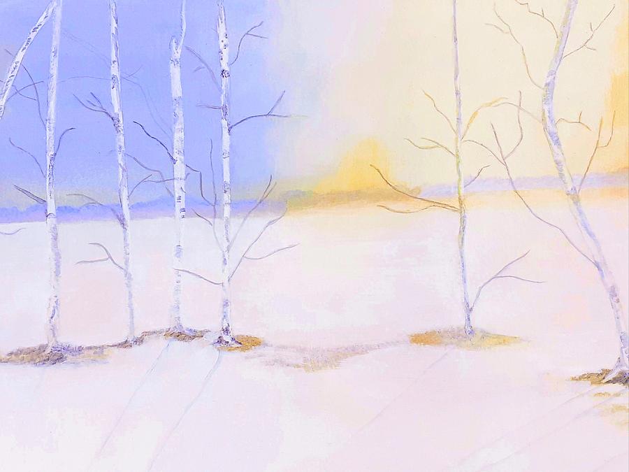 Wintry Birches by Joanne Perkins Wintry Birches by Joanne Perkins