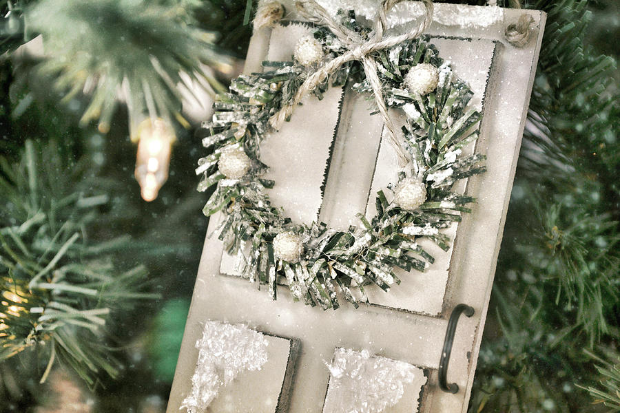 Christmas Photograph - Wintry White by JAMART Photography