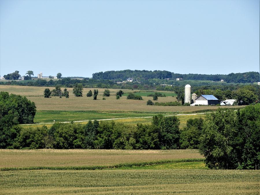 Wisconsin Farm Land Photograph by Barbara Ebeling - Fine Art America