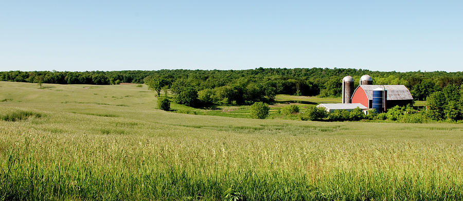 Wisconsin Farm Panoramic Photograph by Jenniferphotographyimaging
