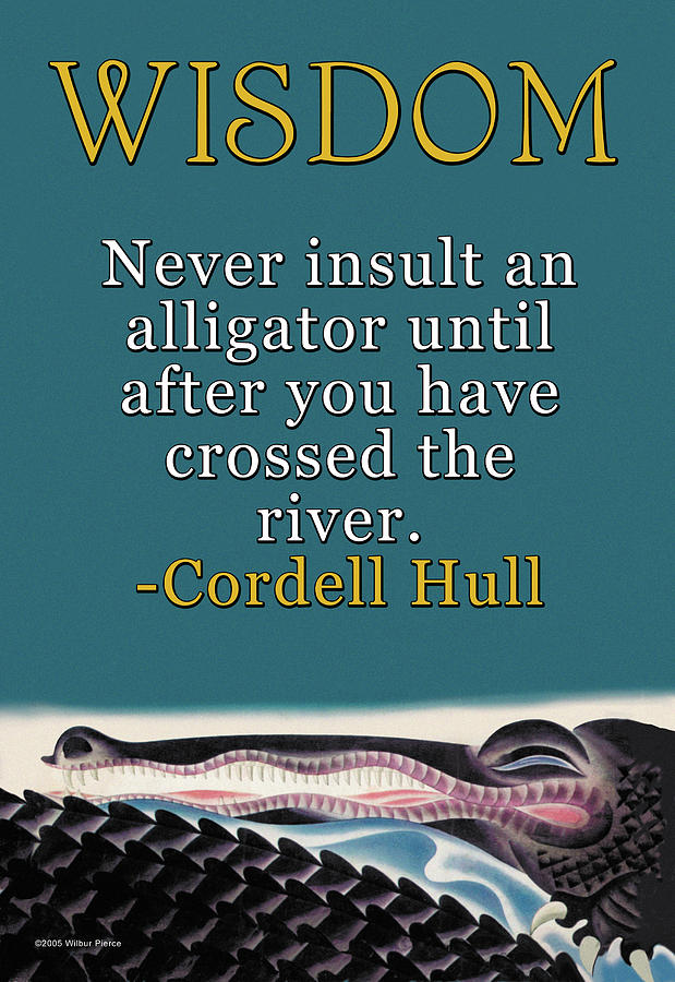 Wisdom Painting by Cordell Hull