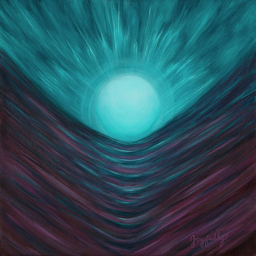 Abstract Painting - Wisdom Pearl by Melissa Joyfully Abstract Painting - Wisdom Pearl by Melissa Joyfully