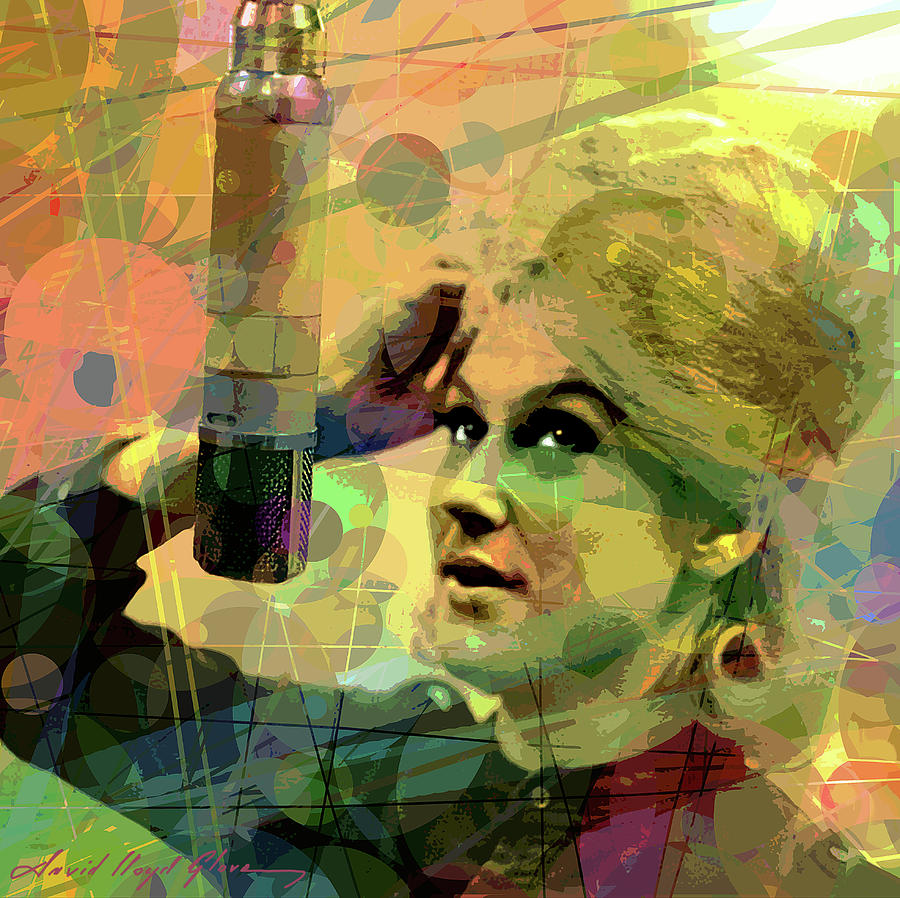 Wishin And Hopin Dusty Springfield Painting by David Lloyd Glover