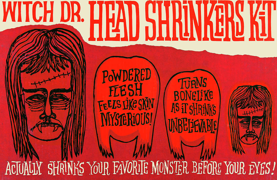 Witch Dr. Head Shrinker Painting by Unknown