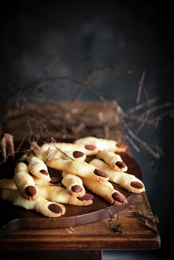 Witch Finger Cookies Photograph by Justina Ramanauskiene