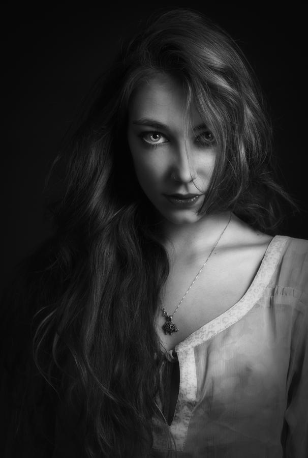 Black And White Photograph - Witchy... by Zachar Rise