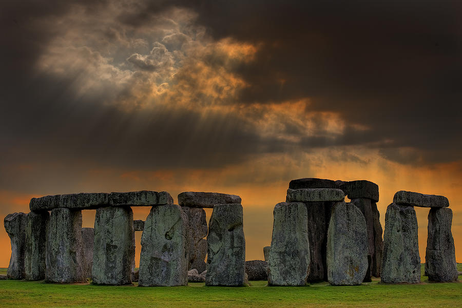 Within A Place Of A Stone Circle Photograph by David Scarbrough - Fine ...