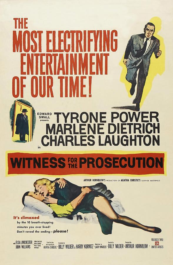 Witness For The Prosecution -1957-. Photograph by Album