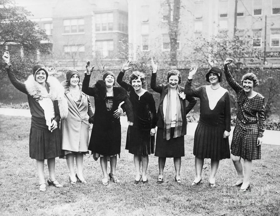 Wives Of Cubs Players Cheering Husbands Photograph by Bettmann Wives Of Cubs Players Cheering Husbands Photograph by Bettmann