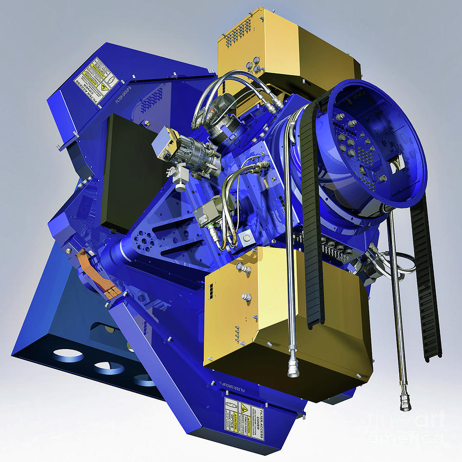 Wiyn Telescope One Degree Imager Photograph by G. Muller, Noao/aura/nsf/science Photo Library