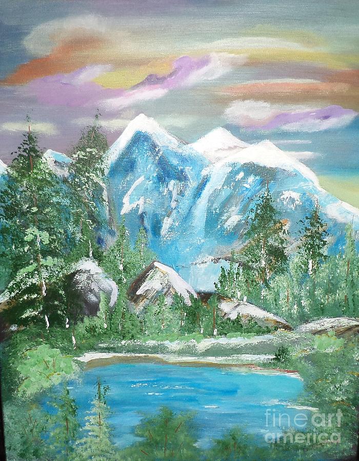 Wizard Mountain # 159 Painting by Donald Northup