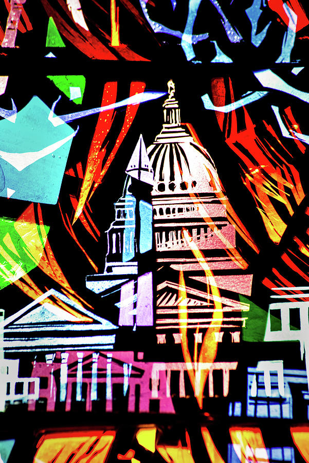 WNC Capitol Abstract by Don Johnson WNC Capitol Abstract by Don Johnson