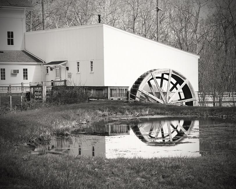 Wolcott Water Mill Photograph by Tina M Daniels   Whiskey Birch Studios