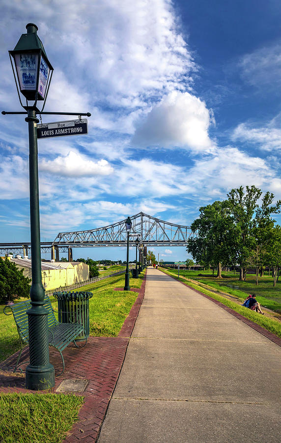 Woldenberg Park, New Orleans, La by Claudia Uripos