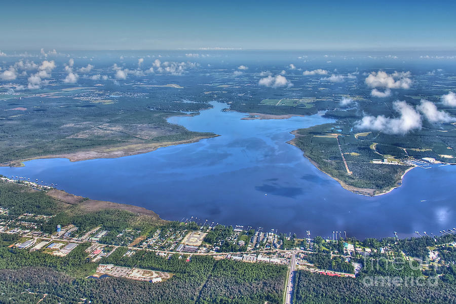 Wolf Bay Alabama Photograph by Gulf Coast Aerials -