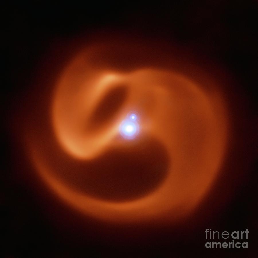 Wolfrayet Binary Star System Photograph by Callingham Et Al./european Southern Observatory
