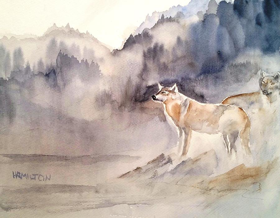 Wolves on Guard by Larry Hamilton Wolves on Guard by Larry Hamilton
