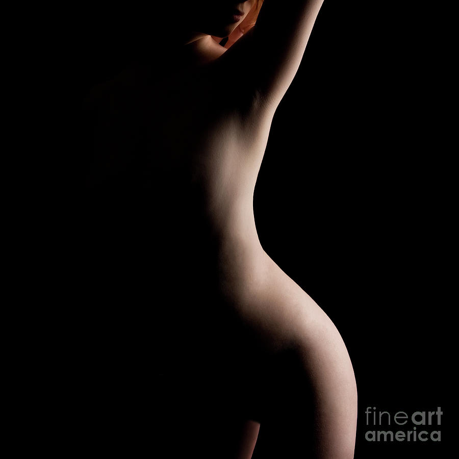 Woman Body Parts Silhouette Side Photograph By Performance Image Europe