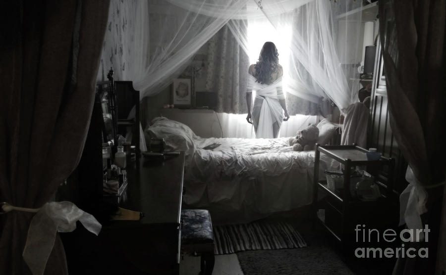 Woman in Bedroom Photograph by Diane Diederich