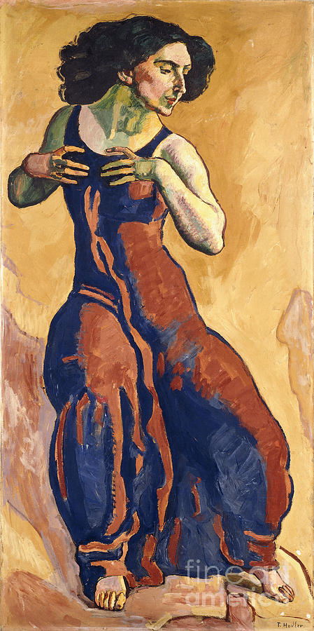 Woman In Ecstasy, 1911 Painting by Ferdinand Hodler