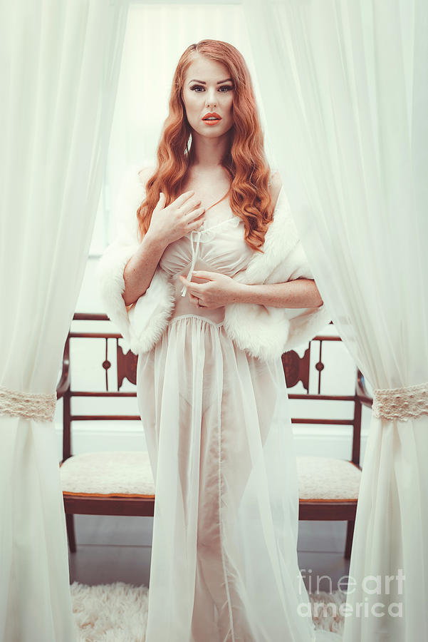 Woman Photograph - Woman In Her Boudoir by Amanda Elwell Woman Photograph - Woman In Her Boudoir by Amanda Elwell