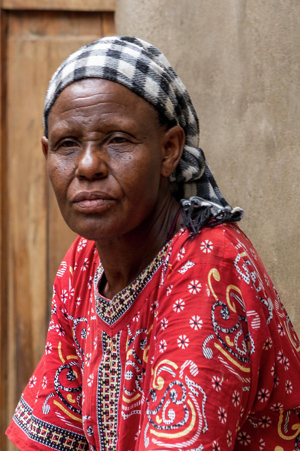 Woman of Mto Wa Mbu Village Photograph by Betty Eich