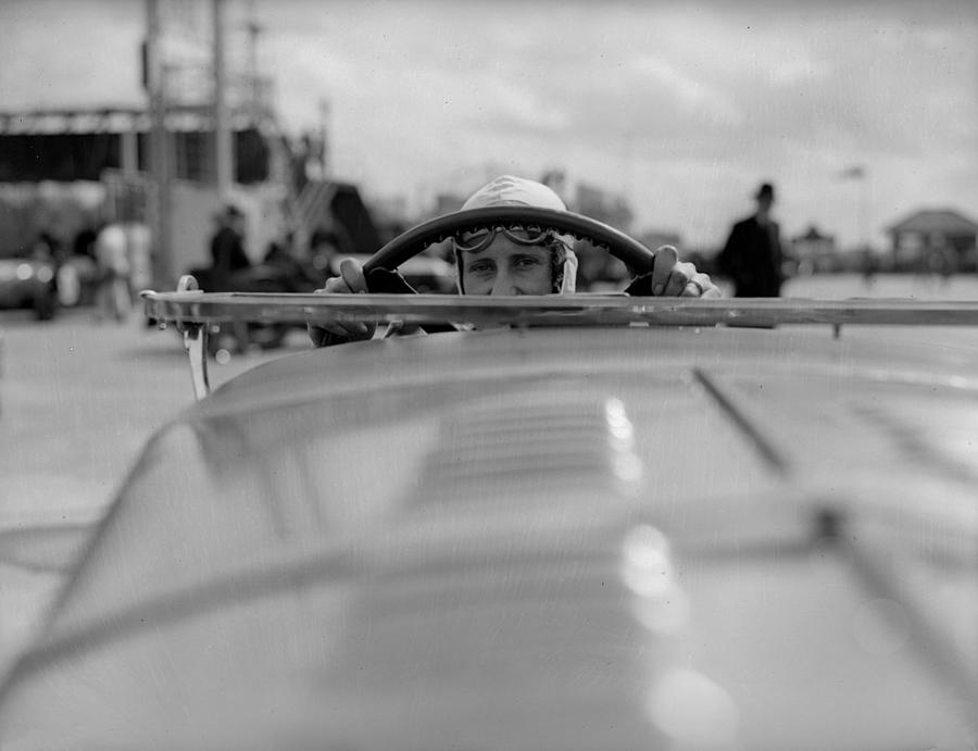 Woman Racer Photograph by Fox Photos