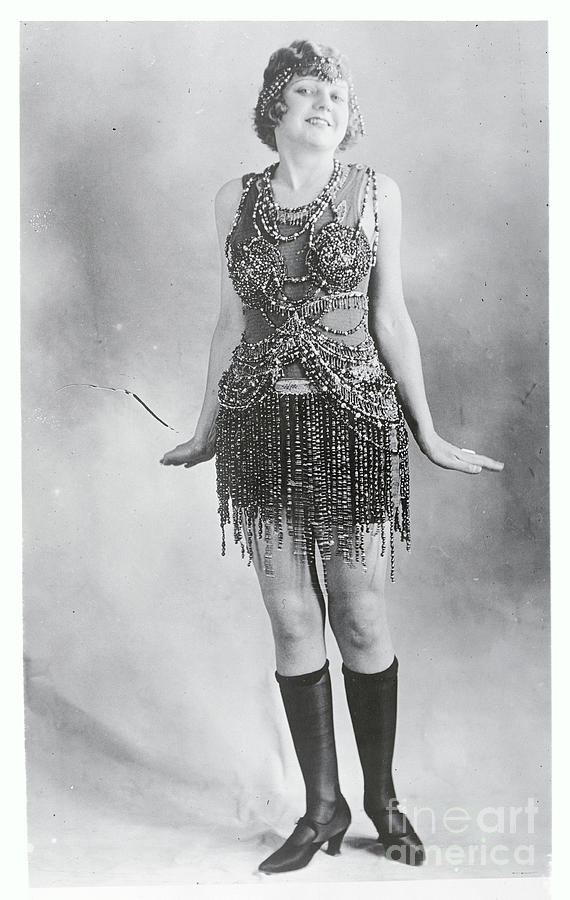 Woman Wearing Fashionable Bathing Suit Photograph by Bettmann